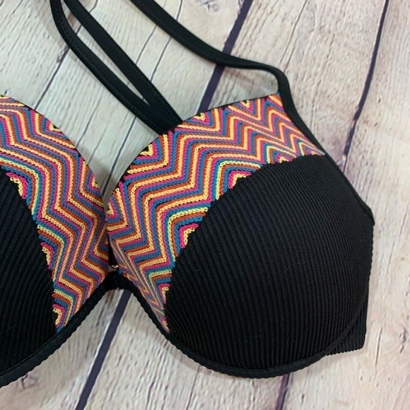 NWOT Shade & Shore Push-up Padded Bikini Top - Picture 4 of 15